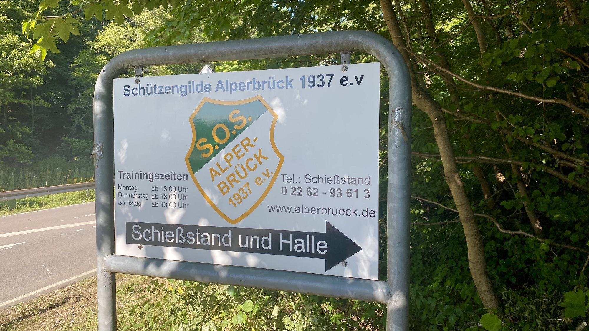 Schießstand und Schützenhalle der SOS Alperbrück